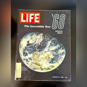 Rare LIFE ‘68 special issue vintage magazine